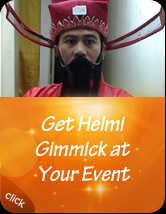 Get Helmi Gimmick at Your Event